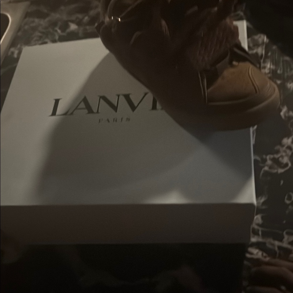 Lanvin Brown Sneakers